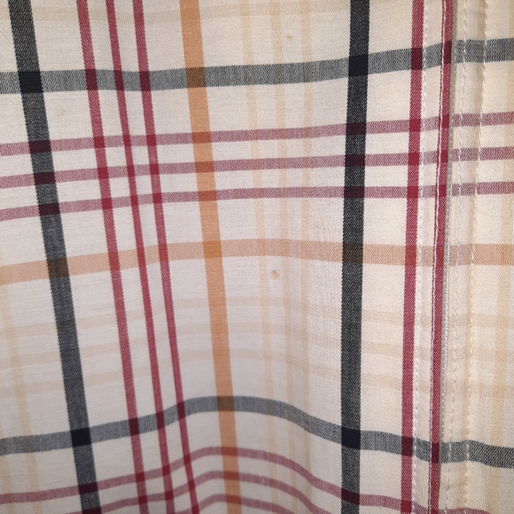 TIMBERLAND Windowpane Plaid Cotton Jacket Rain Resistant Bomber Car Coat Street - Picture 15 of 16